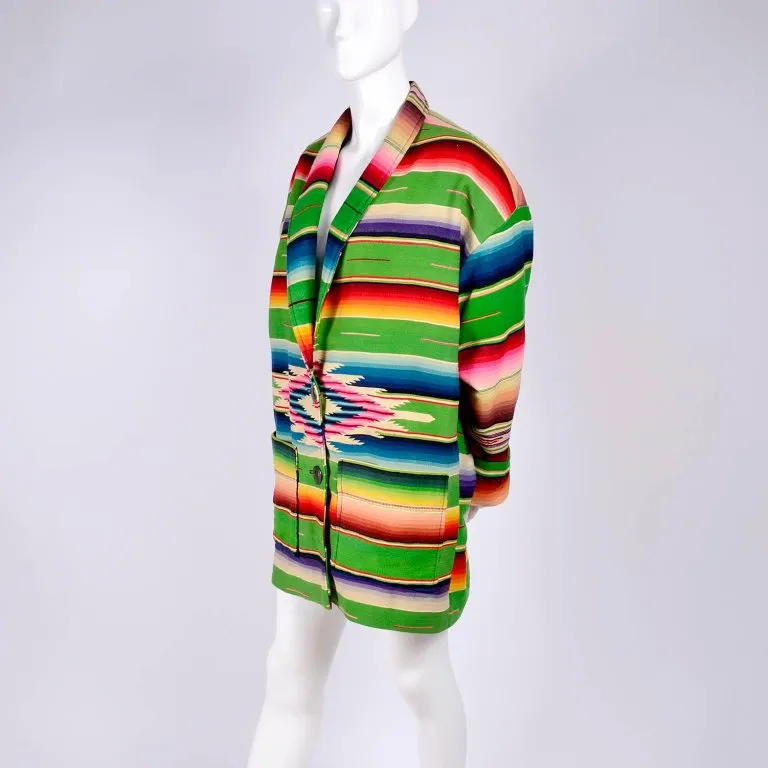 1990's Cher's Southwestern Coat Chris O'Connell worn on Mermaids Set