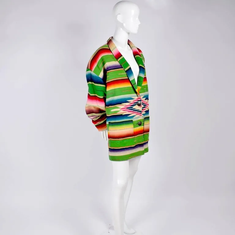 1990's Cher's Southwestern Coat Chris O'Connell worn on Mermaids Set