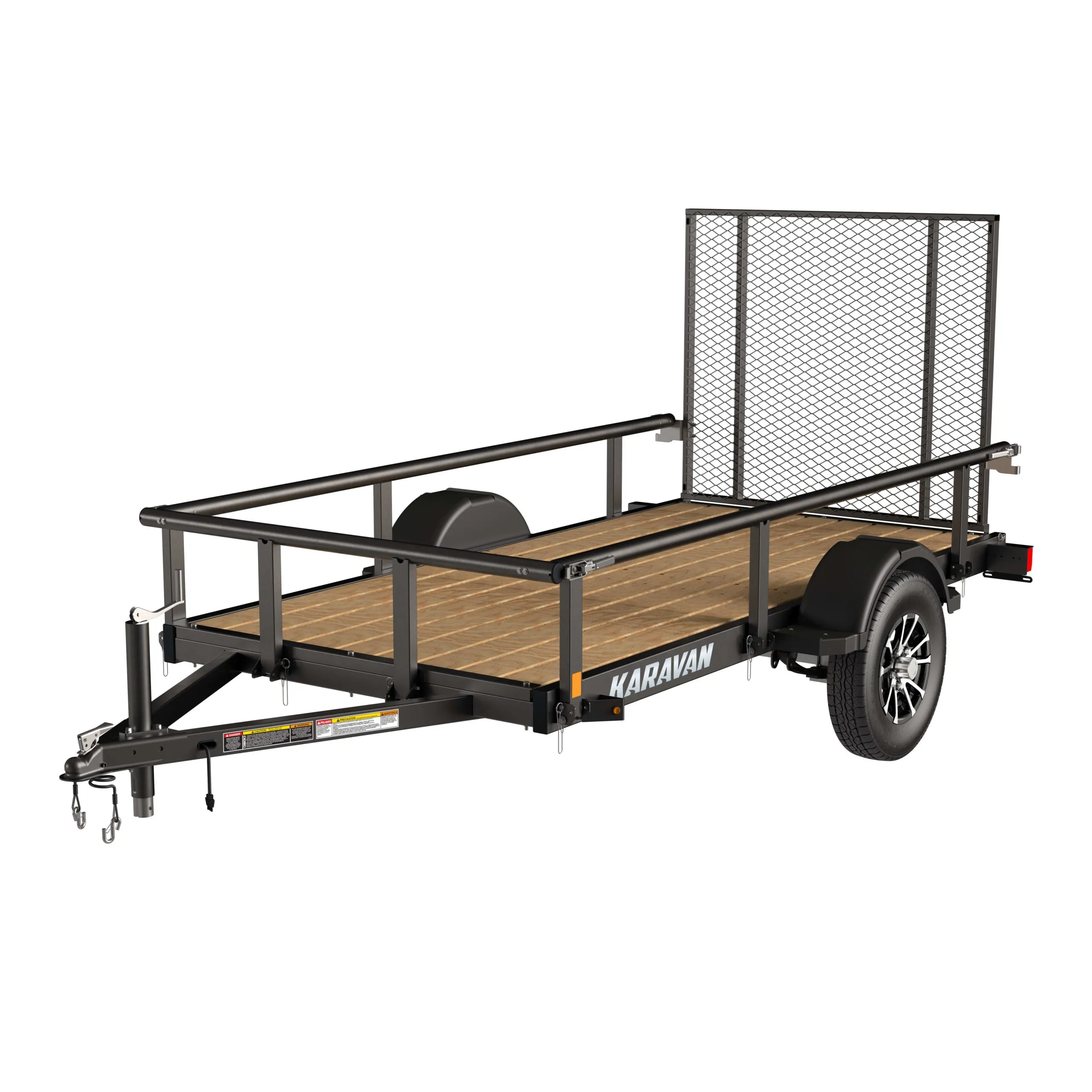 5 X 10 Utility Trailer with Aluminum Wheels