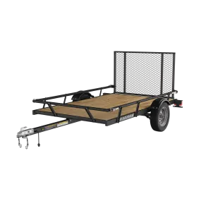 5 X 8 Ft. Steel Utility Trailer W/ Slide Rail