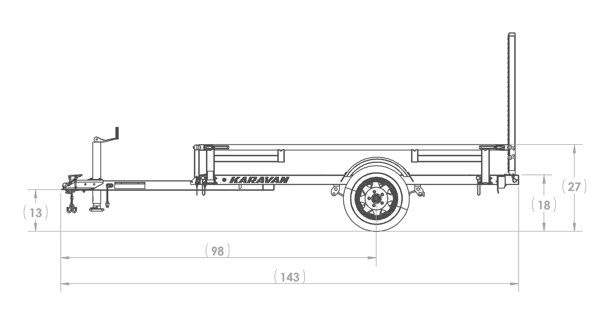 5 X 8 Utility Trailer