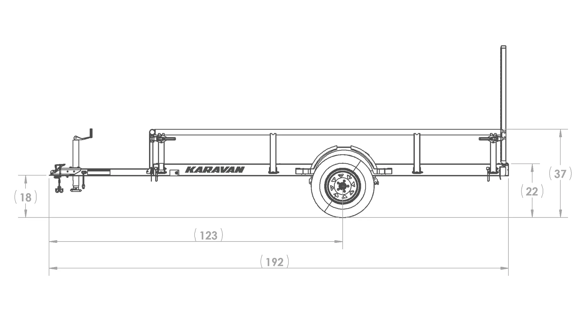 6 X 12 Utility Trailer