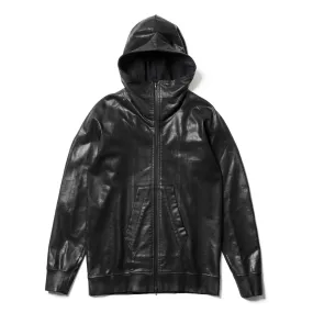 879CUM1-C Black / Coated Hooded Parka