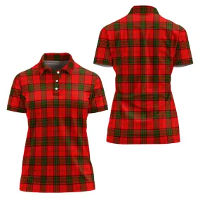 Adair Tartan Polo Shirt For Women