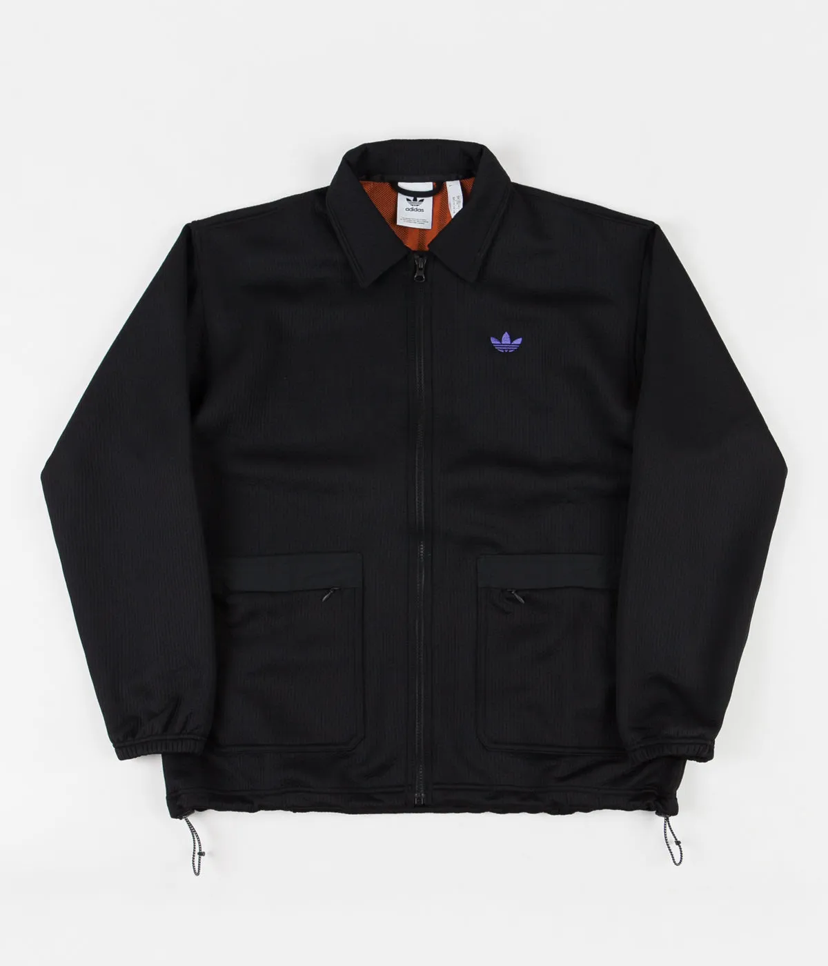 Adidas Utility Jacket - Black / Purple / Glory Amber