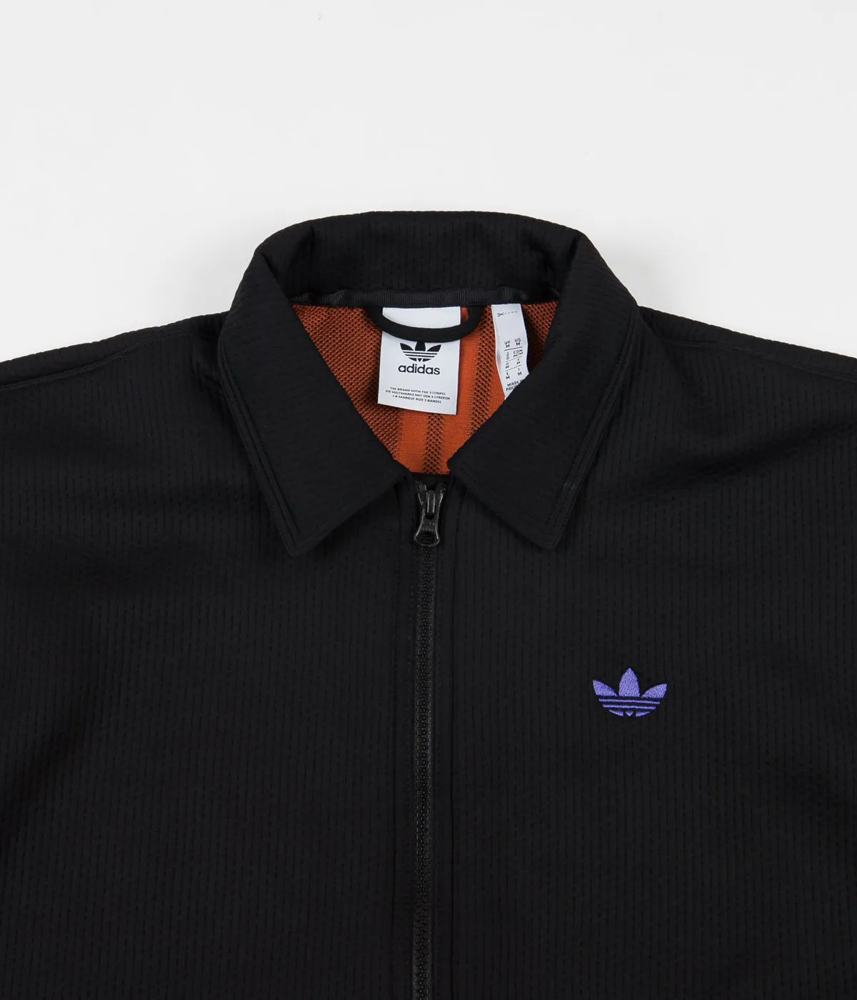 Adidas Utility Jacket - Black / Purple / Glory Amber