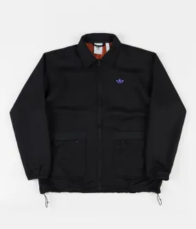 Adidas Utility Jacket - Black / Purple / Glory Amber