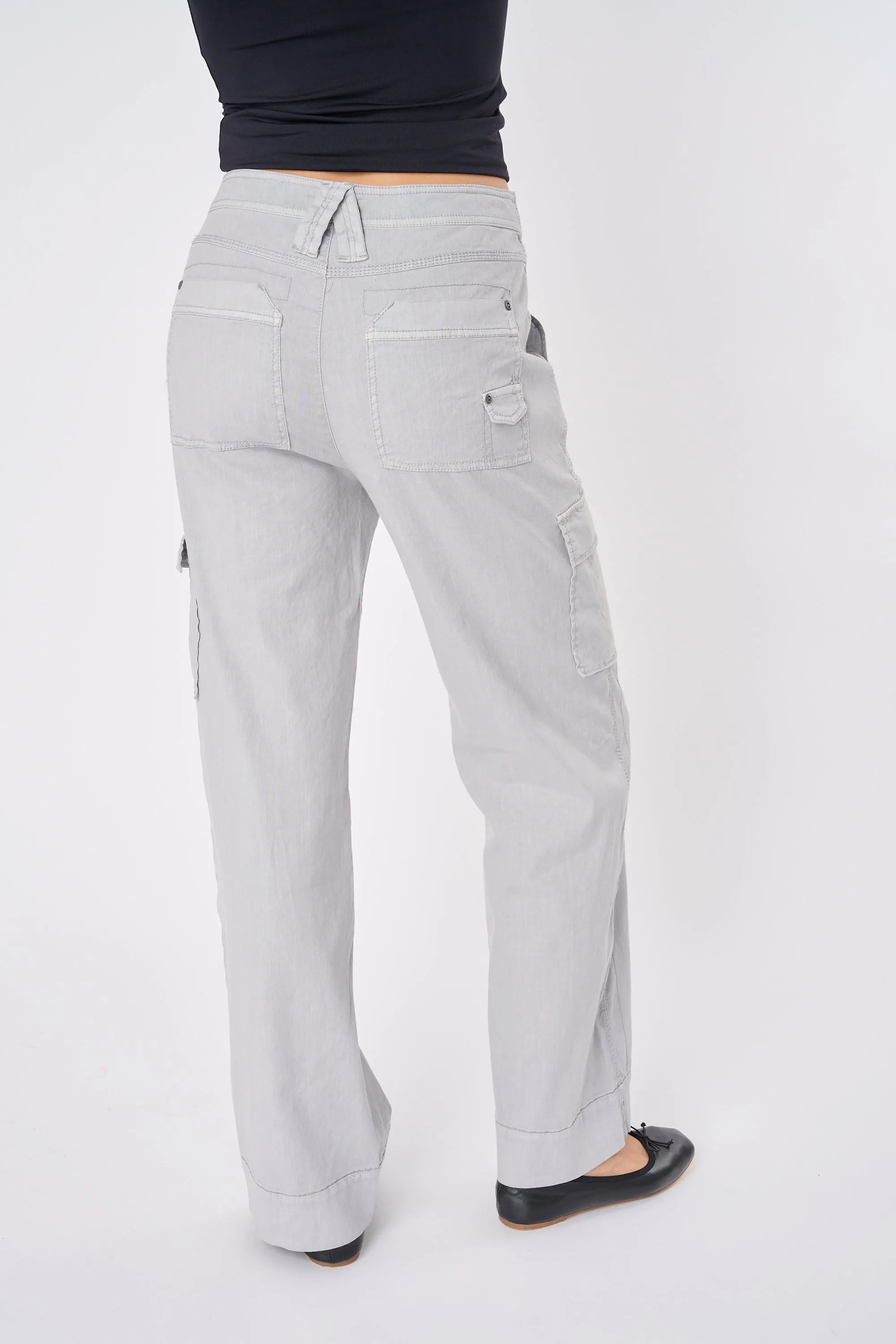 Ally Linen Cargo Pant