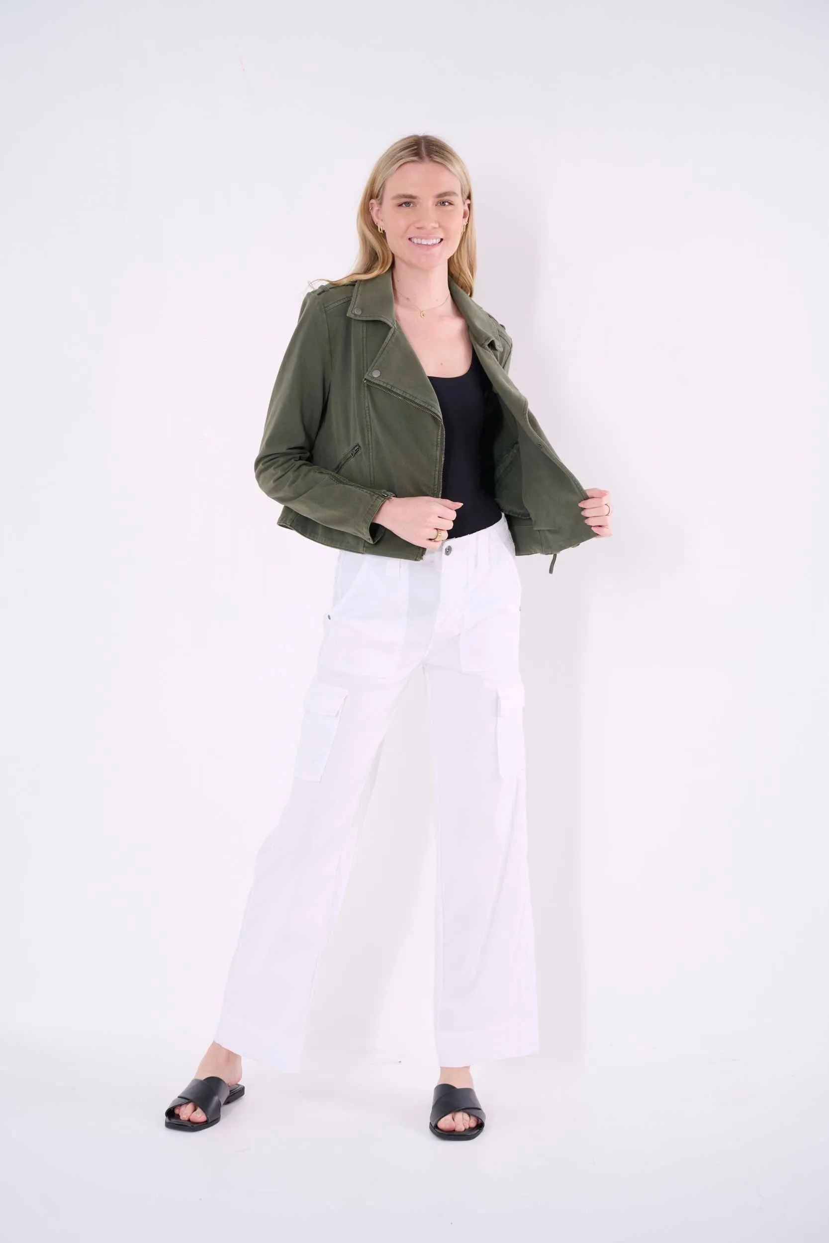 Ally Linen Cargo Pant