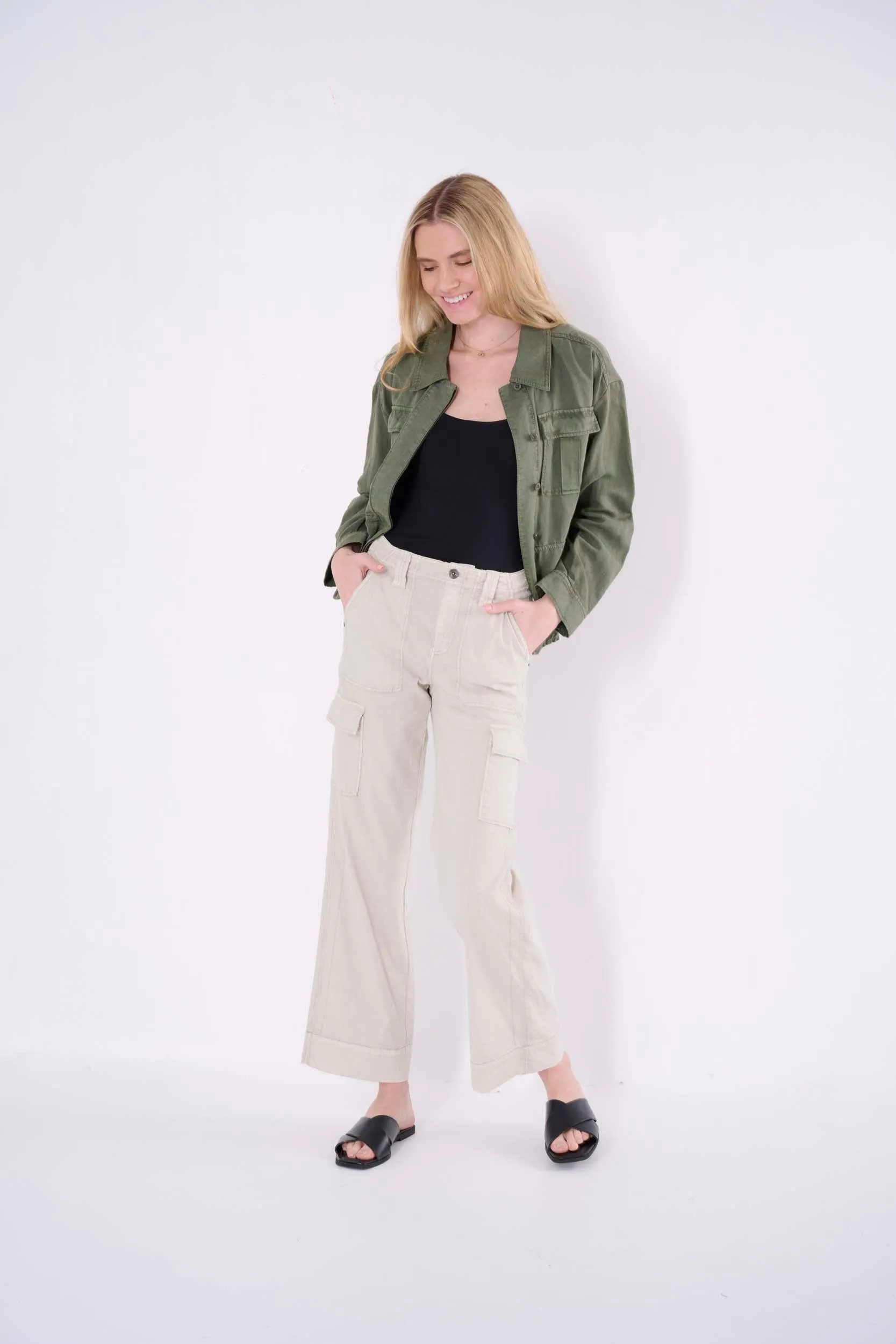 Ally Linen Cargo Pant