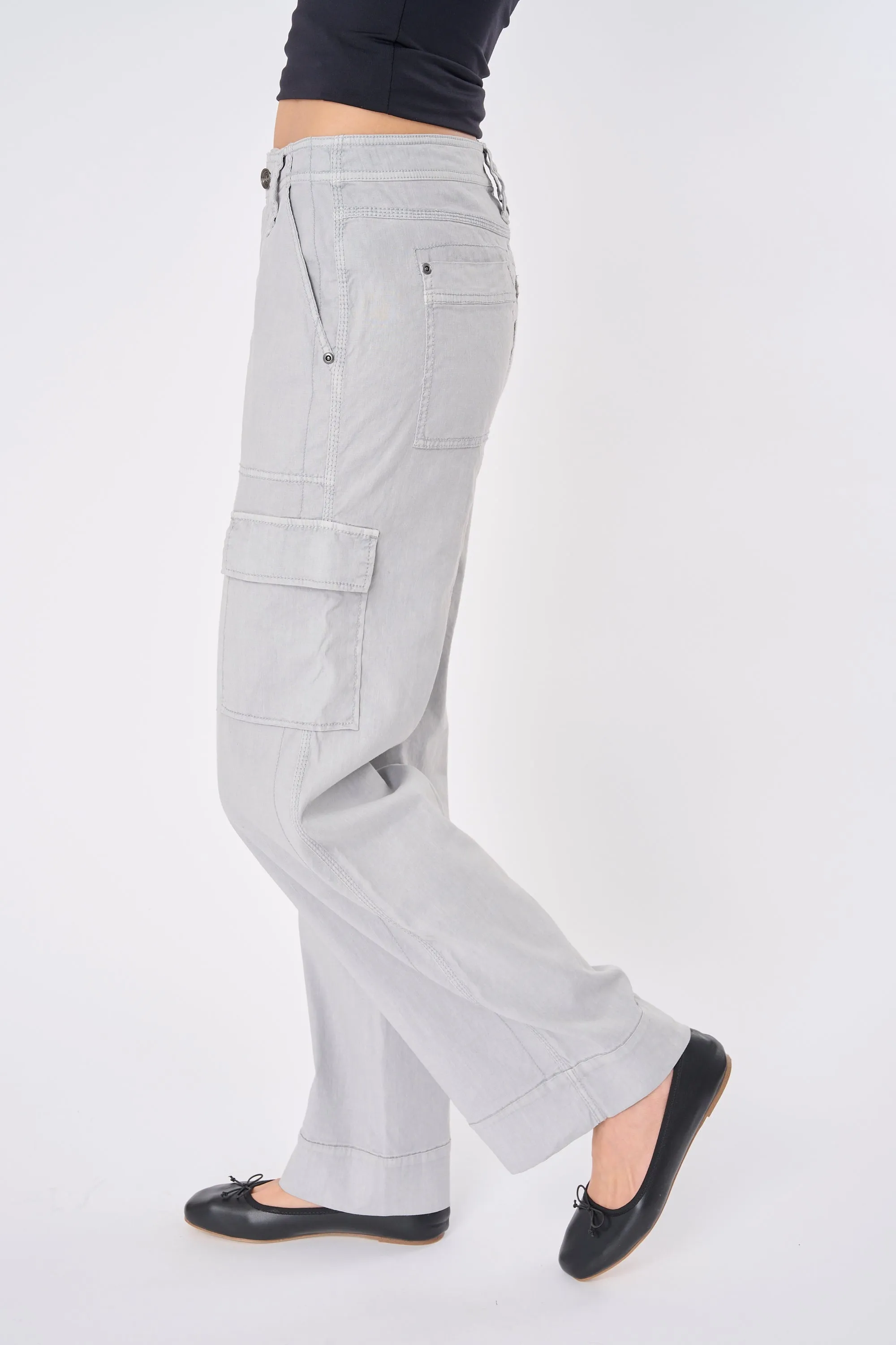 Ally Linen Cargo Pant