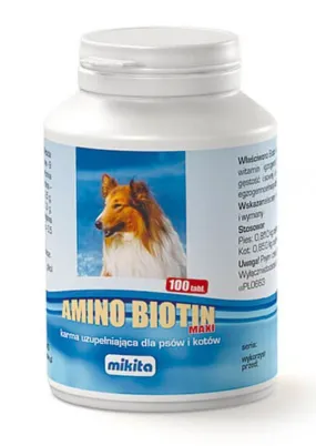 Amino-Biotin Maxi Supplementary coat preparation for dogs and cats