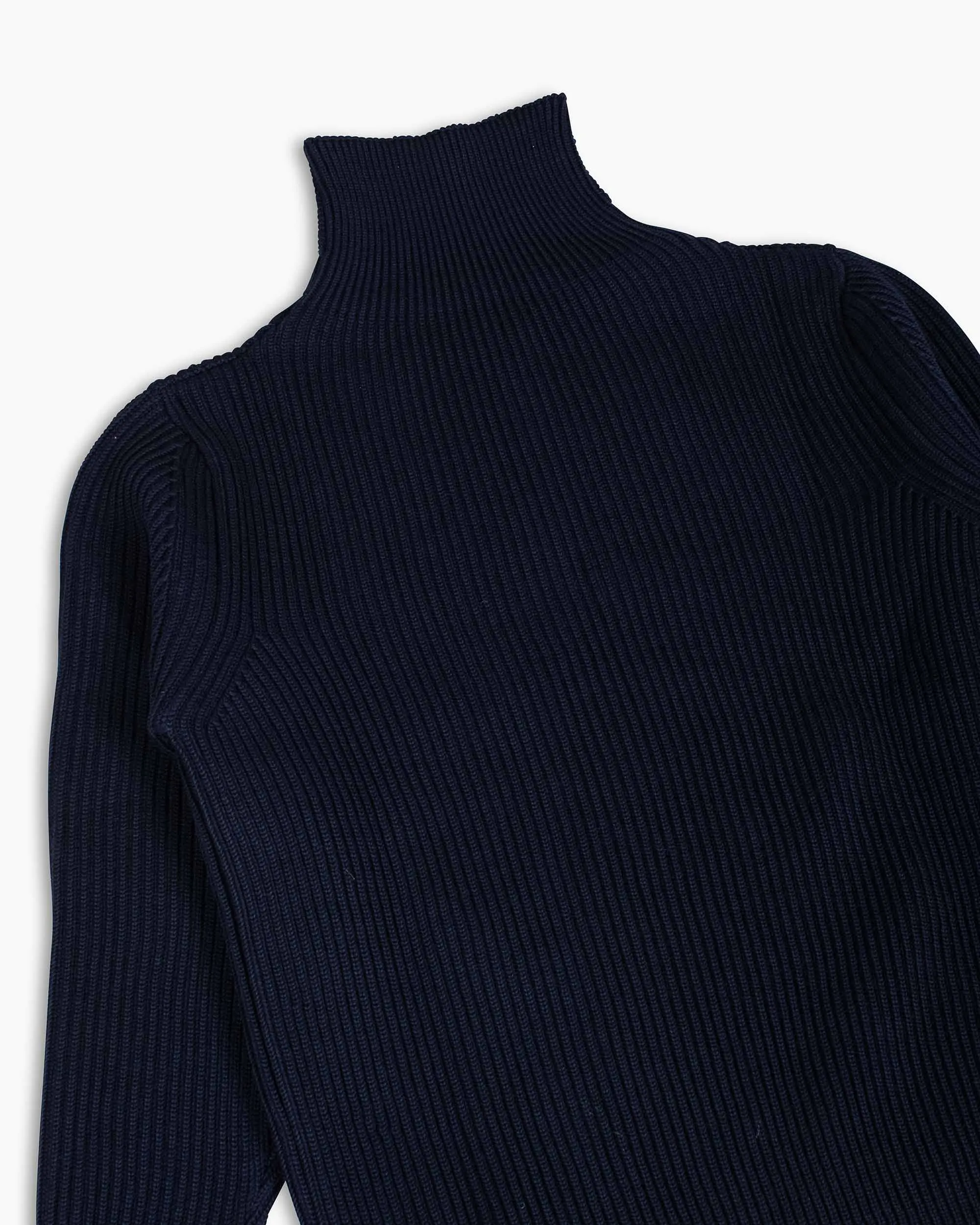 Andersen-Andersen Navy Turtleneck Navy Blue