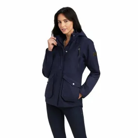 Ariat Womens Sterling Insulated H20 Parka Navy