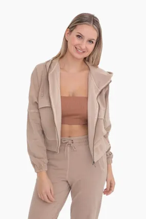 Ashley Utility Jacket (Taupe)