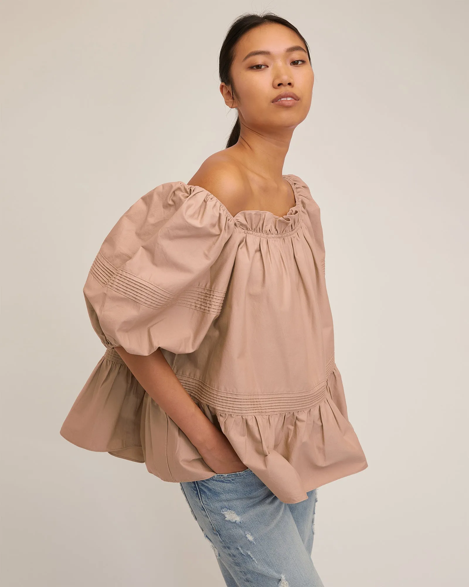 Aurelia Canvas Swing Top