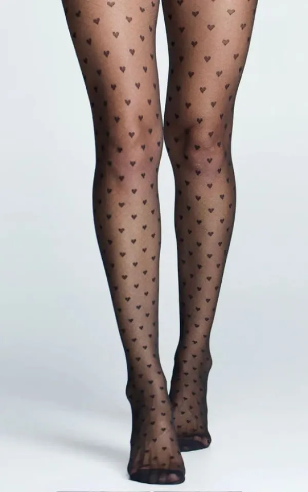 AVIANA- Jessica Queen of Hearts Tights