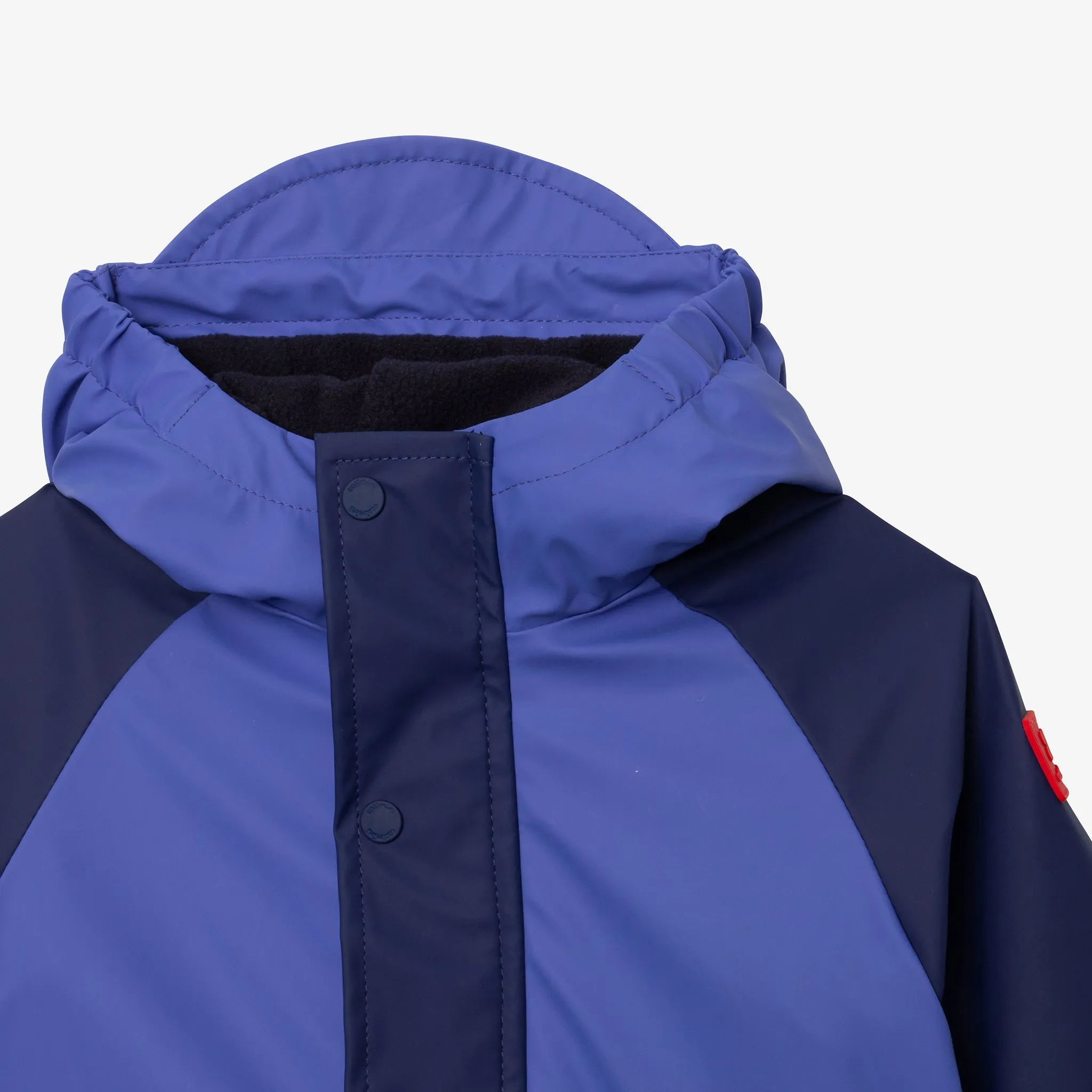 Baby boys' blue raincoat