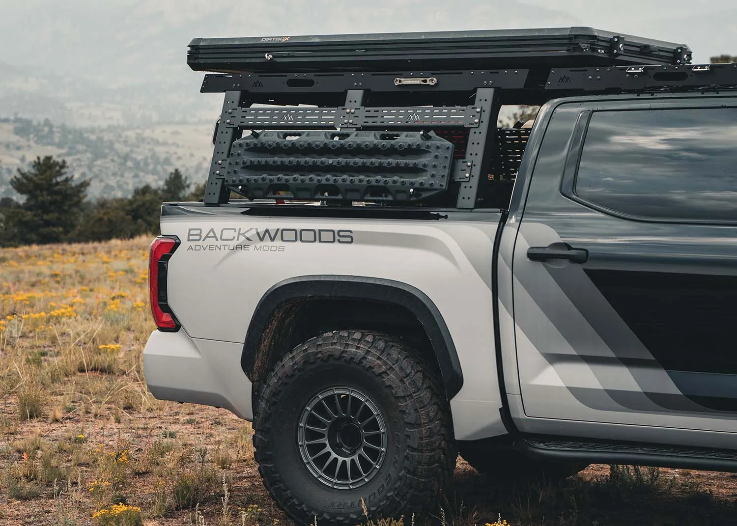 Backwoods Adventure Mods - Bed Rack - Full Height - Toyota Tundra (2022 )