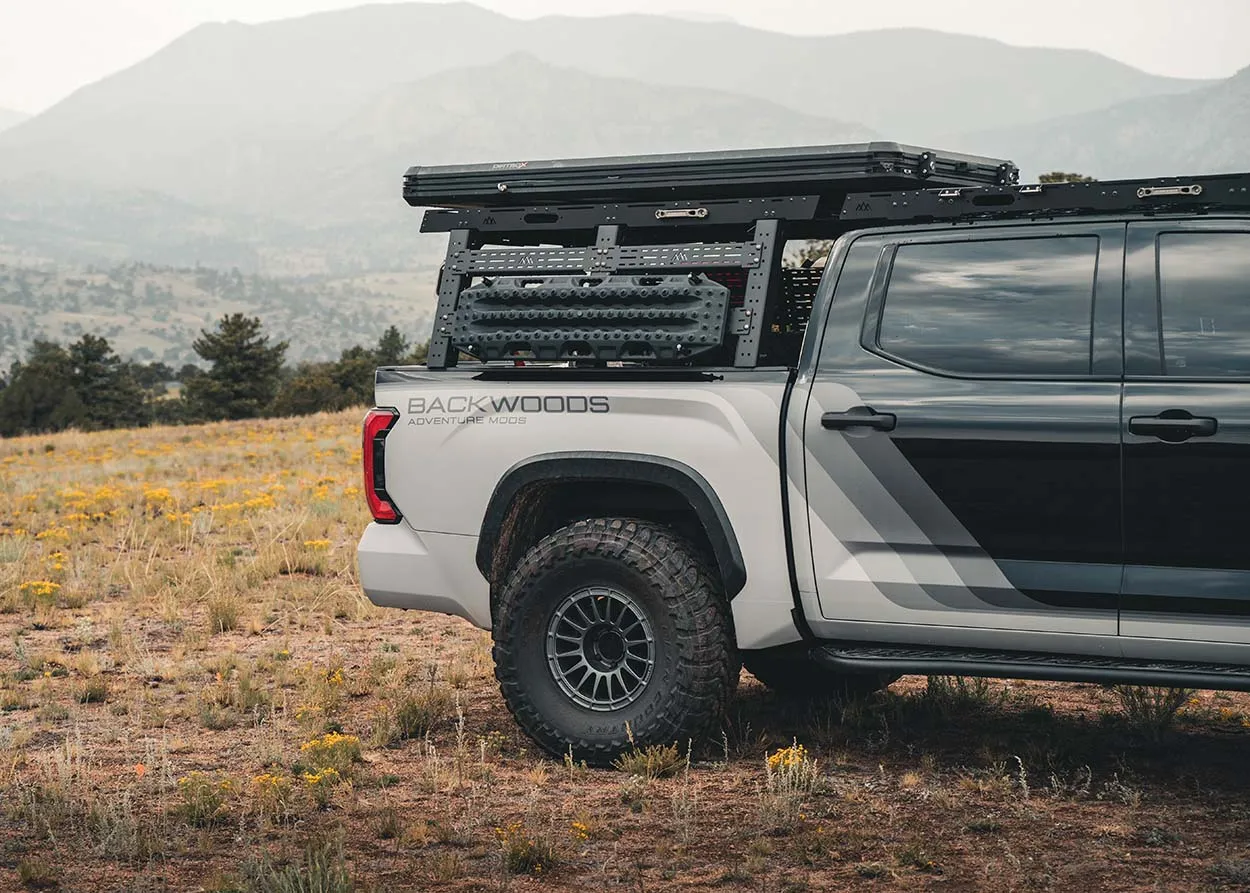 Backwoods Adventure Mods - Bed Rack - Full Height - Toyota Tundra (2022 )