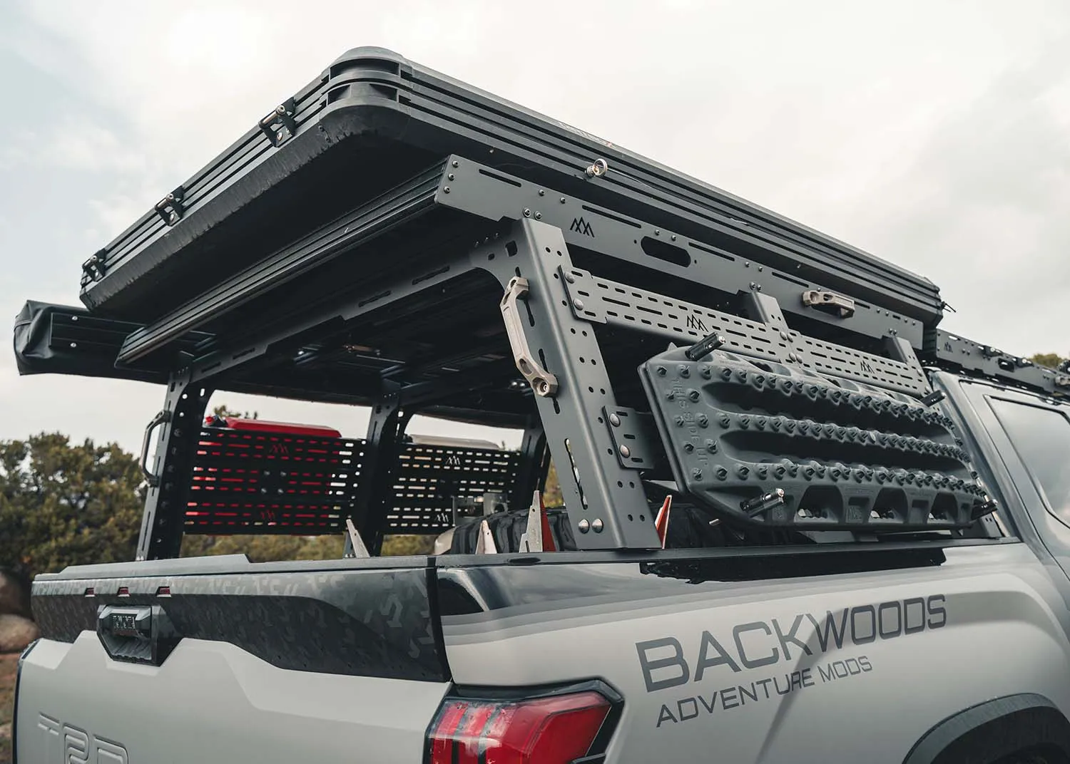 Backwoods Adventure Mods - Bed Rack - Full Height - Toyota Tundra (2022 )