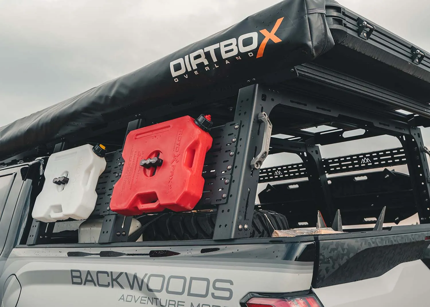 Backwoods Adventure Mods - Bed Rack - Full Height - Toyota Tundra (2022 )