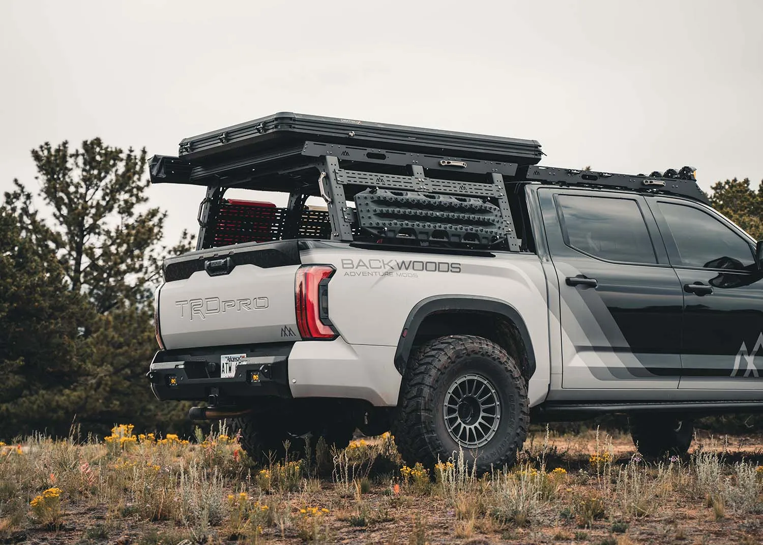 Backwoods Adventure Mods - Bed Rack - Full Height - Toyota Tundra (2022 )