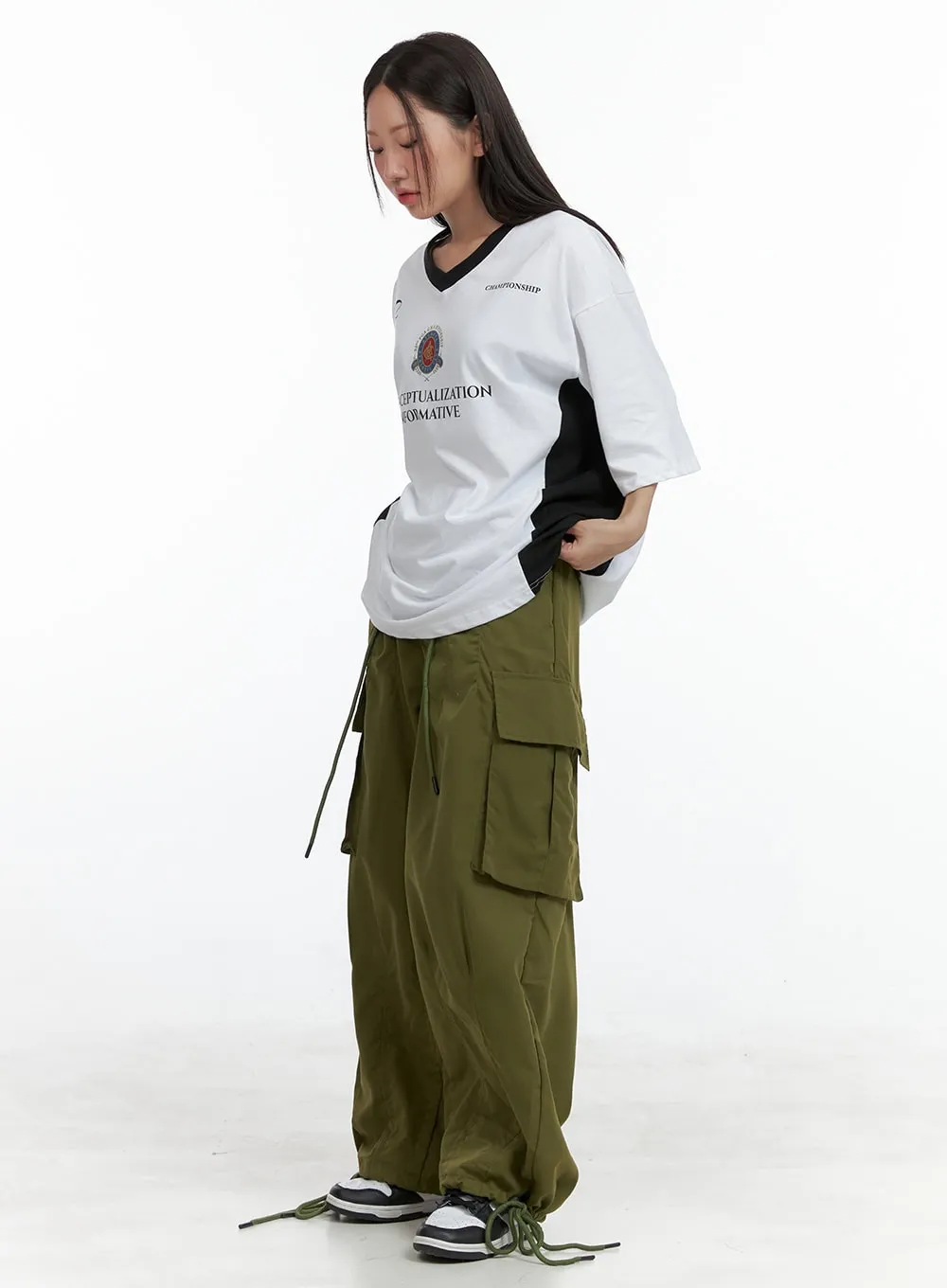 Baggy Cargo Pants OL408