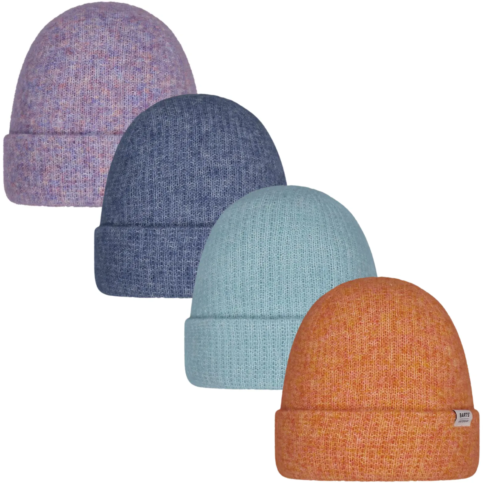 Barts Womens Sarela Waffle Knit Turn Up Beanie