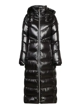 Belle Cote Long Black Parka