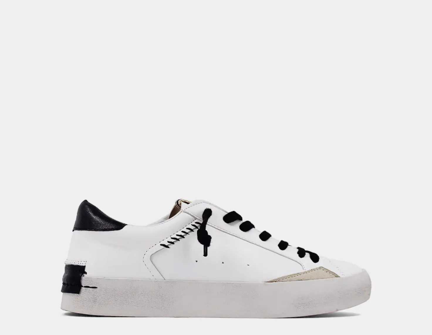 Black/White Ruby Sneaker | Shu Shop