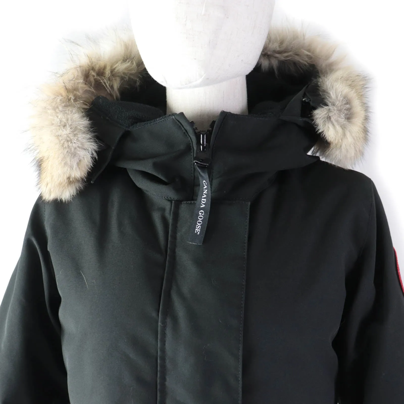 Canada Goose Victoria Parka Down Coat Black S