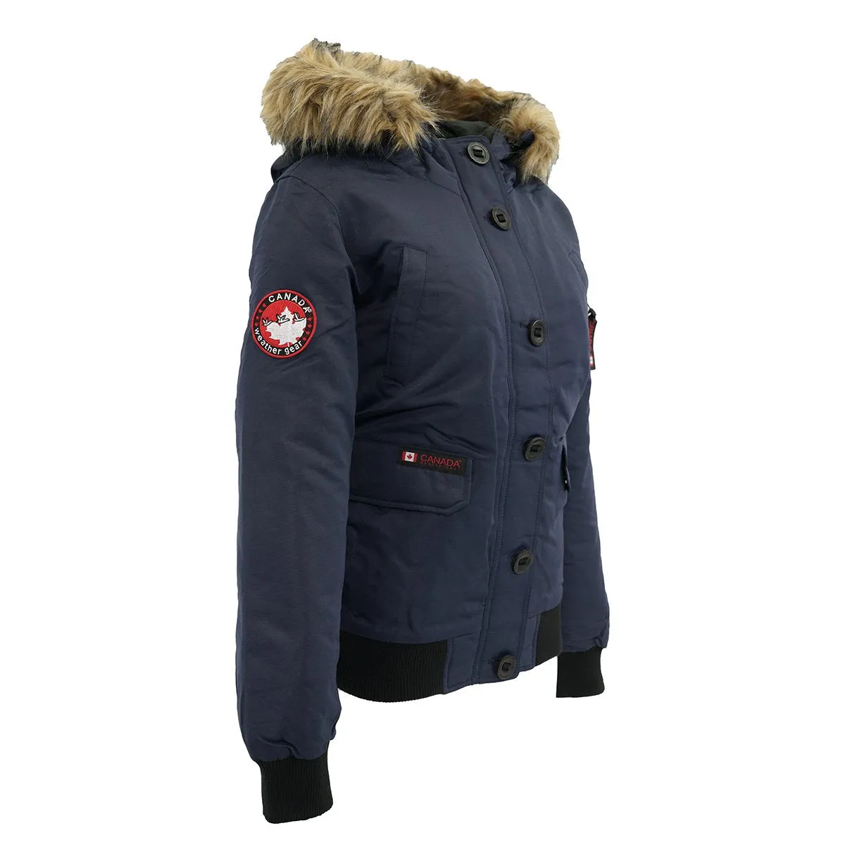 Canada Weather Gear Women's Rib Bottom Parka