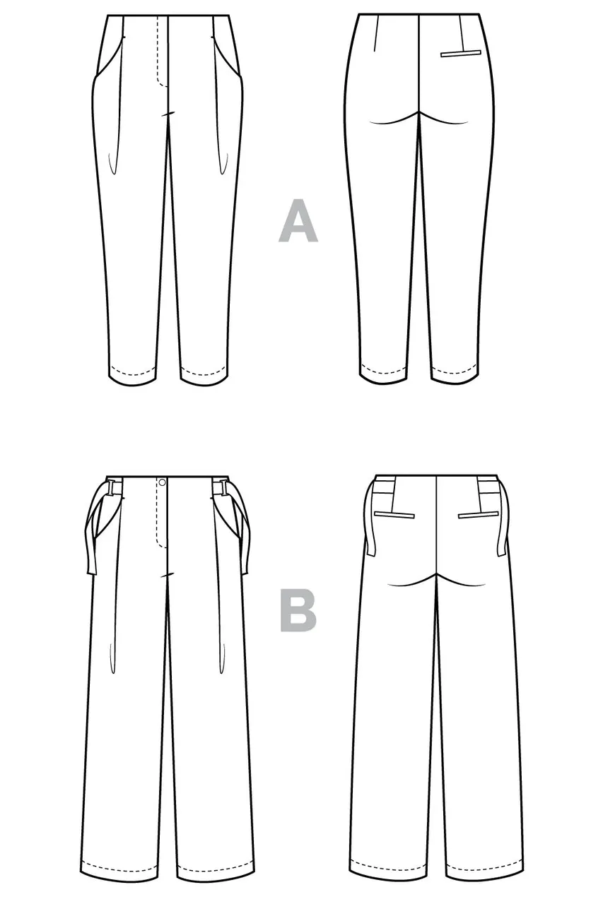 Closet Core Patterns - Mitchell Trousers