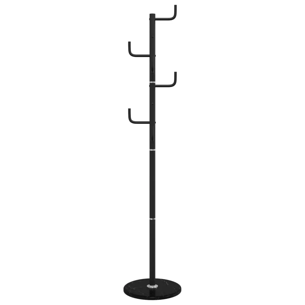 Coat Stand Black 183 cm Powder-coated Iron