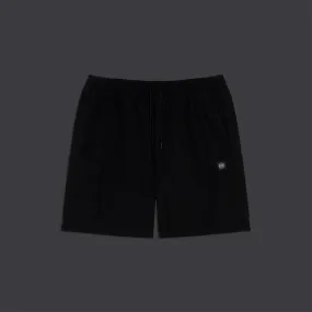 Cotton Ripstop Cargo Easyshorts Black