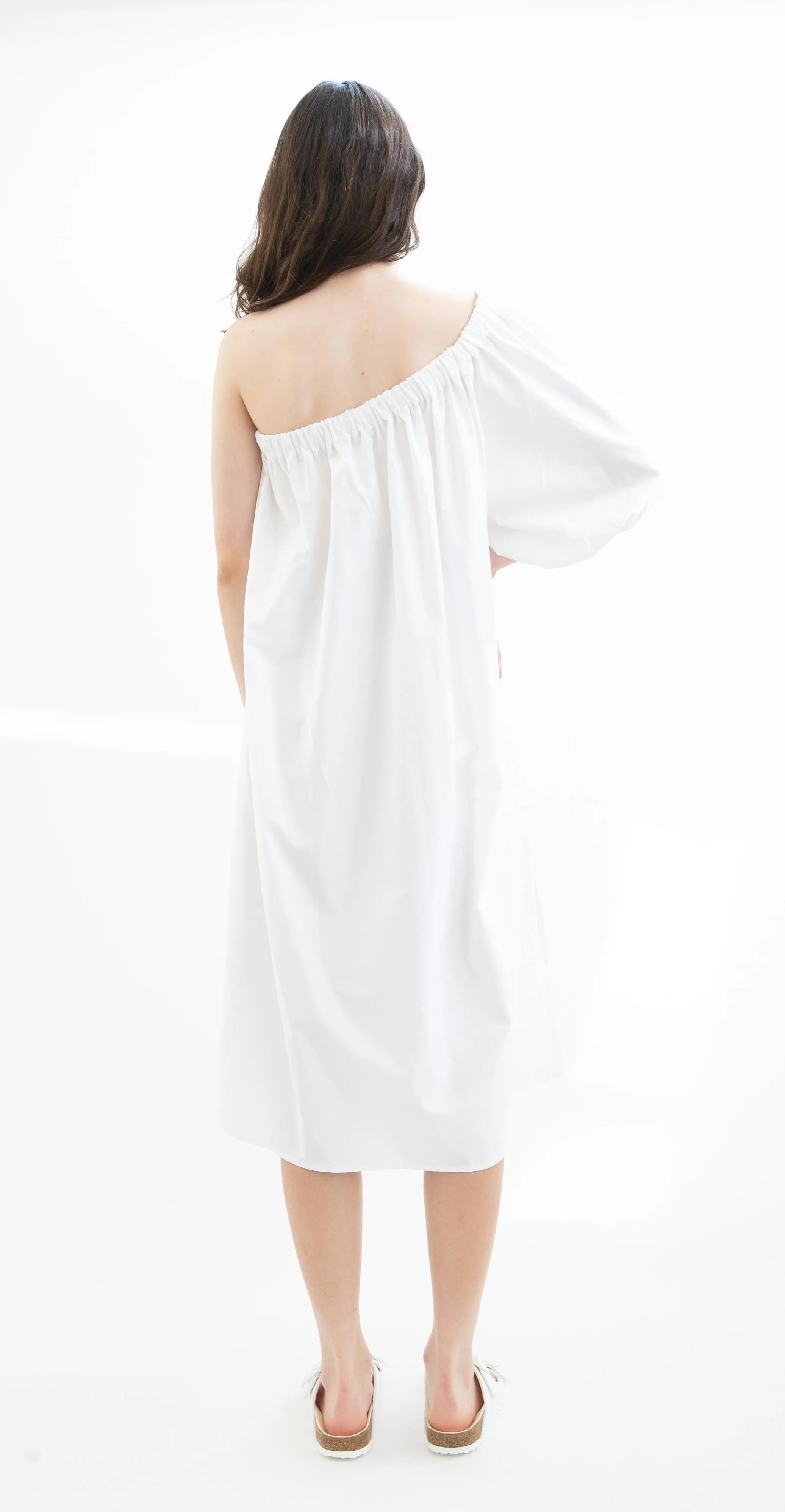 Devotion Twins Sfakia Long Dress in White