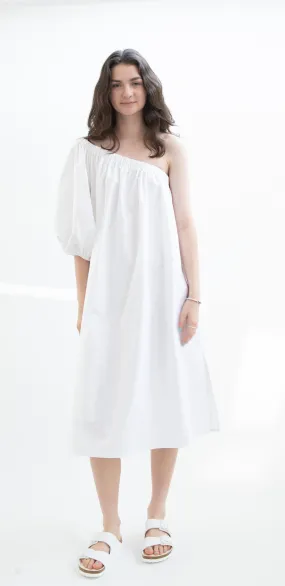 Devotion Twins Sfakia Long Dress in White