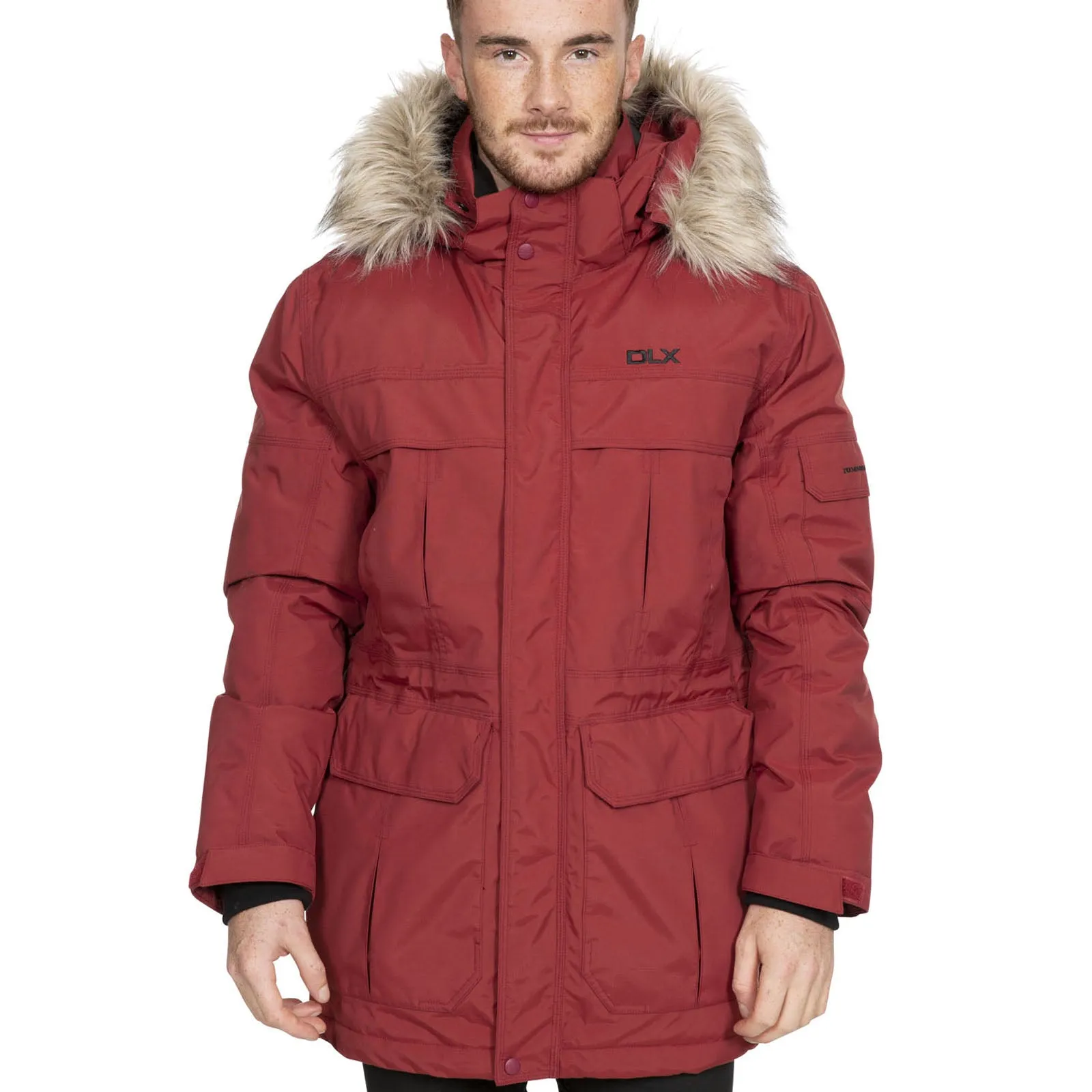 DLX Mens Highland Waterproof Down Parka Jacket