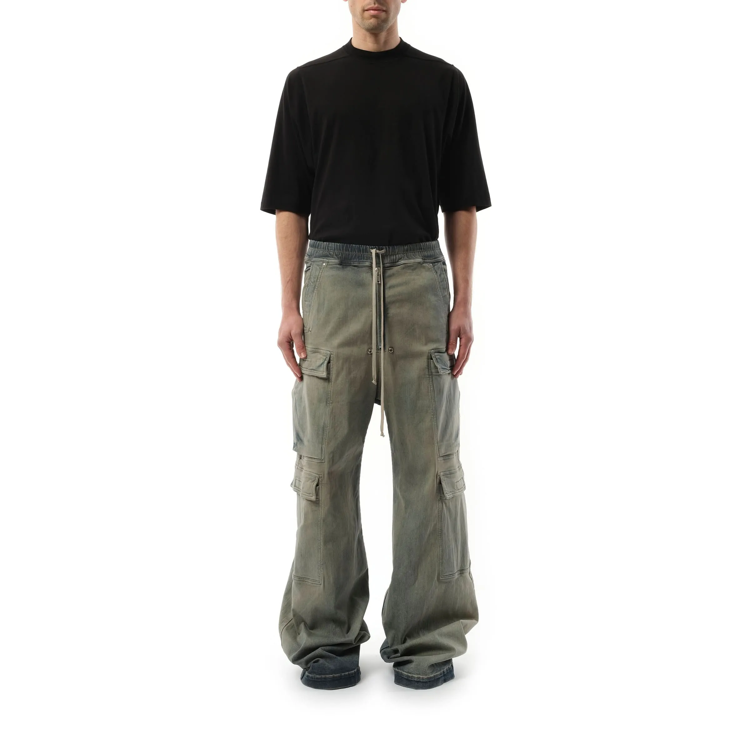 Double Cargo Jumbo Bela Pants in Sky