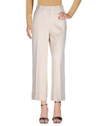 Dries Van Noten Women Casual trouser Ivory 14 UK