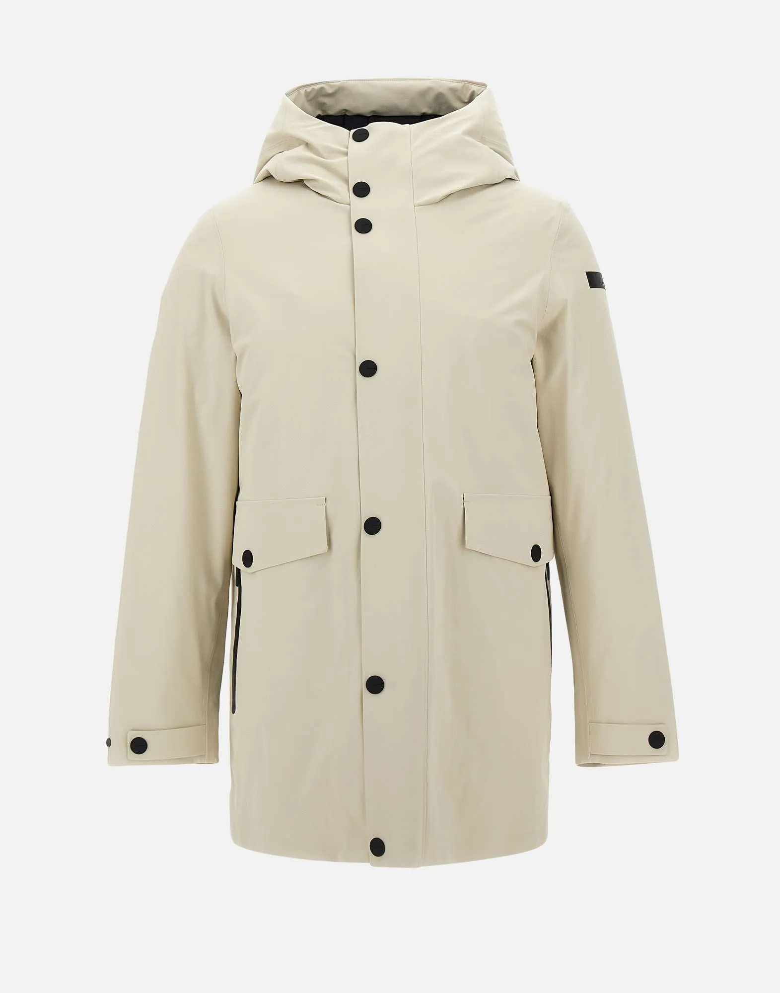 Egg Floating Cream Parka Jacket