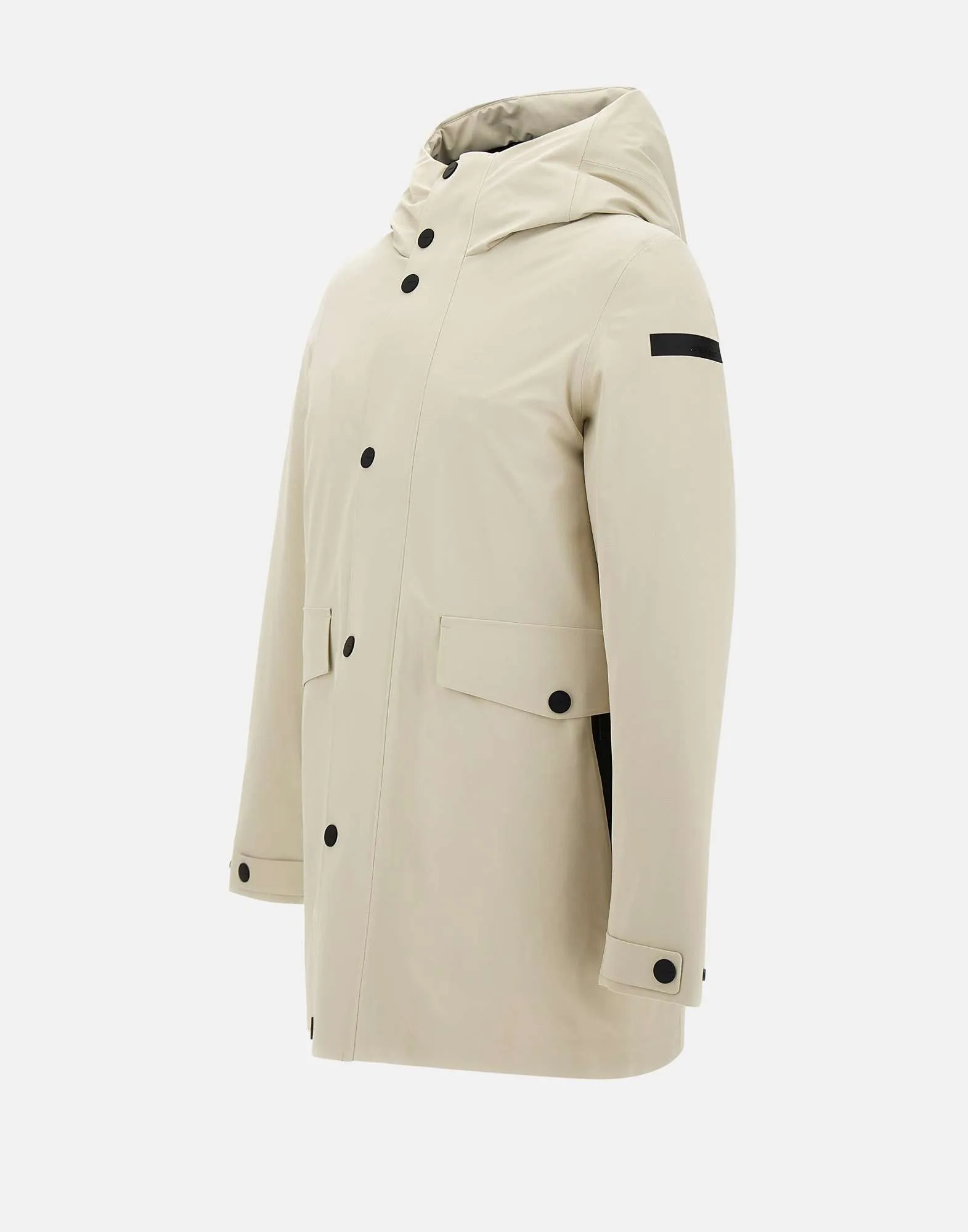 Egg Floating Cream Parka Jacket