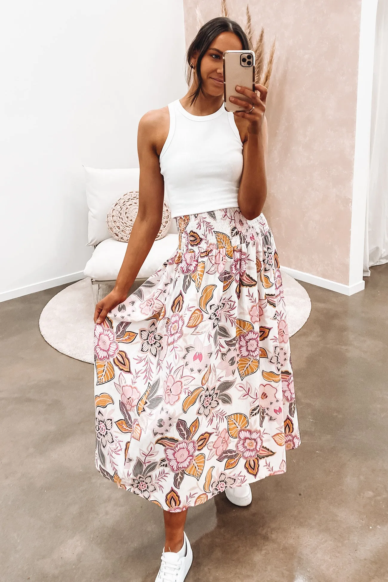 Emory Maxi Skirt Floral