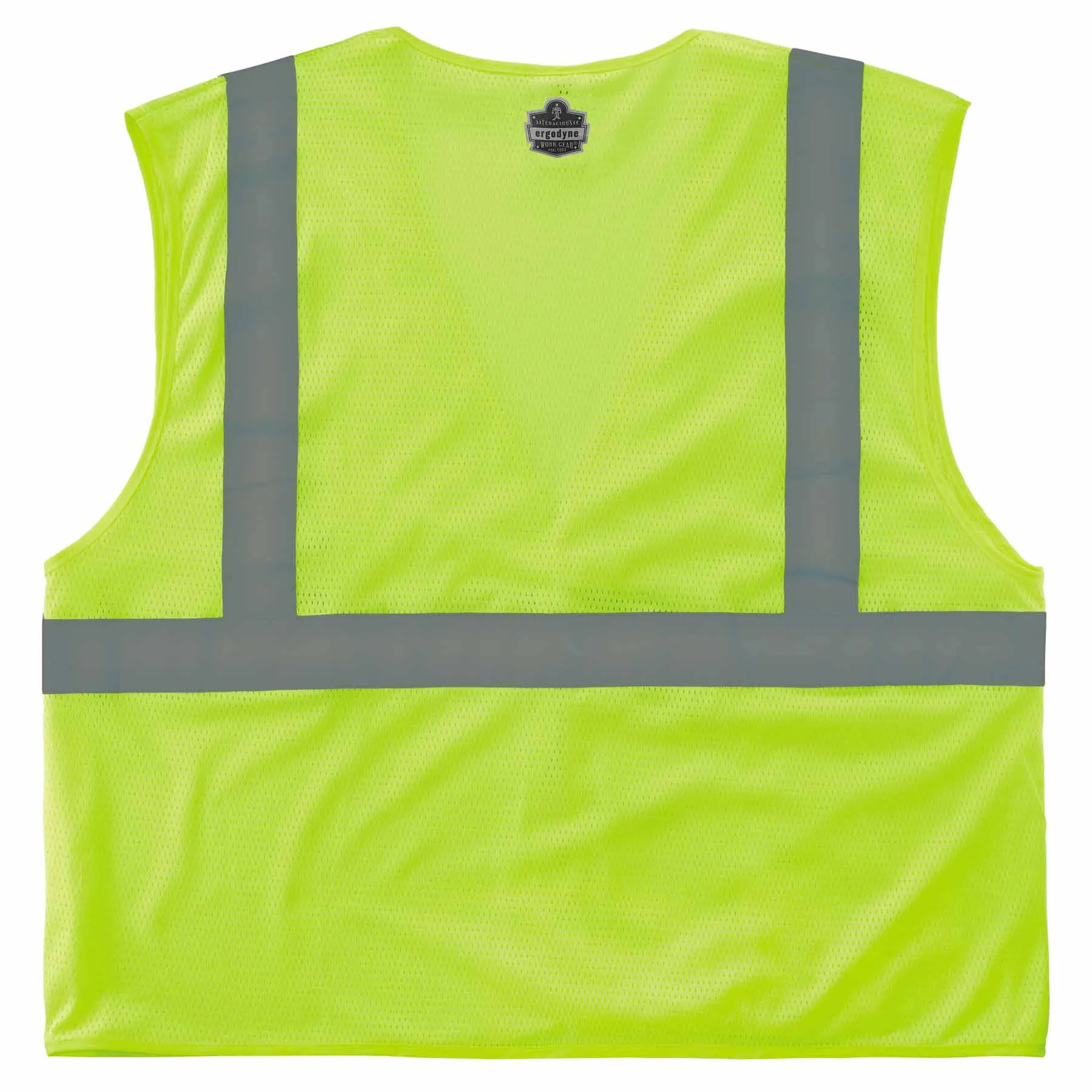 Ergodyne 24523 8210HL-S M Lime Class 2 Economy Mesh Vest - Single Size