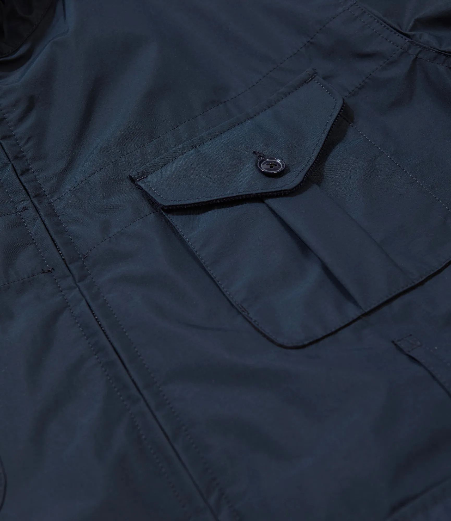 Field Parka - Dk.Navy Nylon 3 Layer Cloth