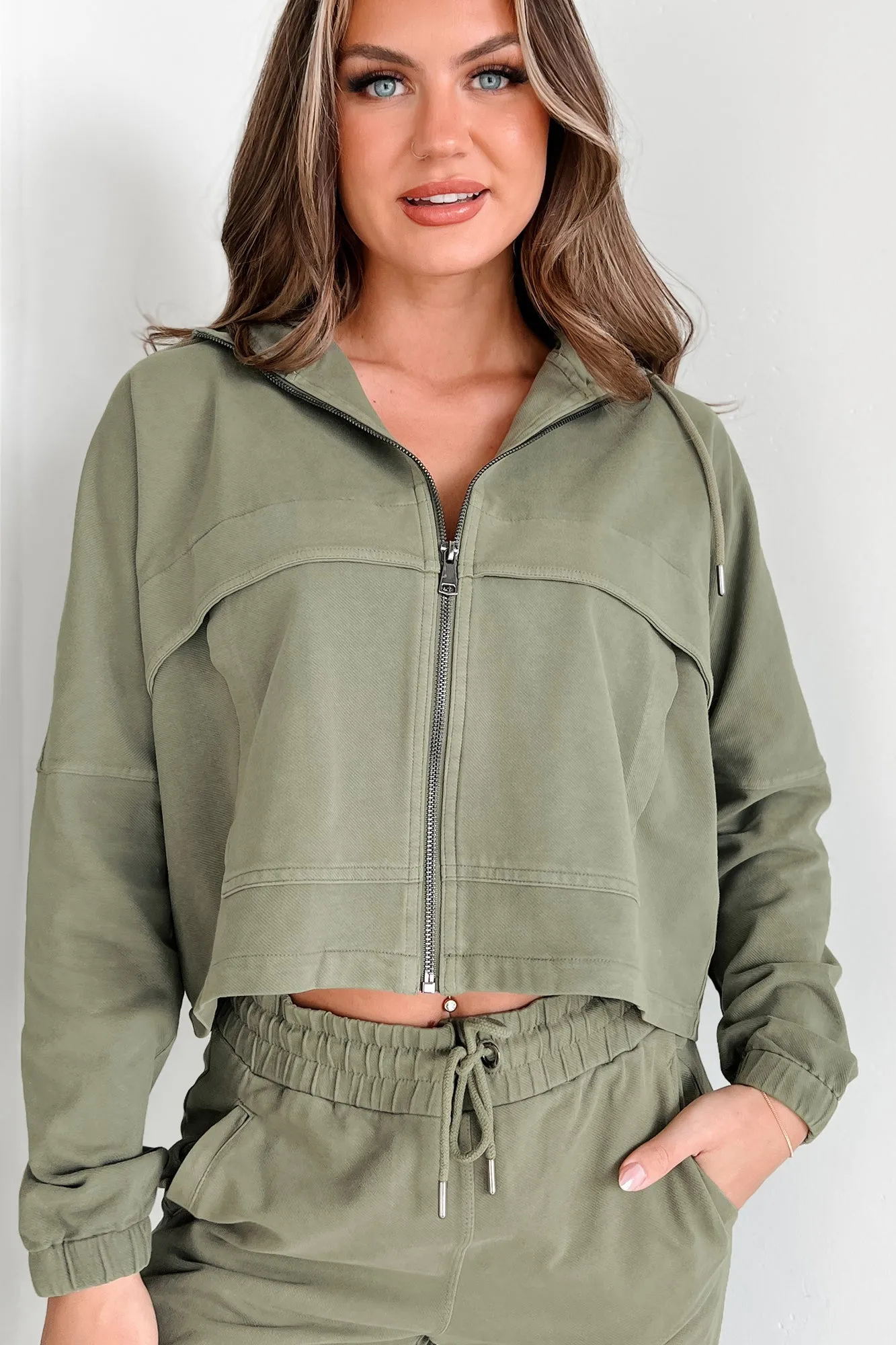 Free & Easy Utility Jacket (Army Green)