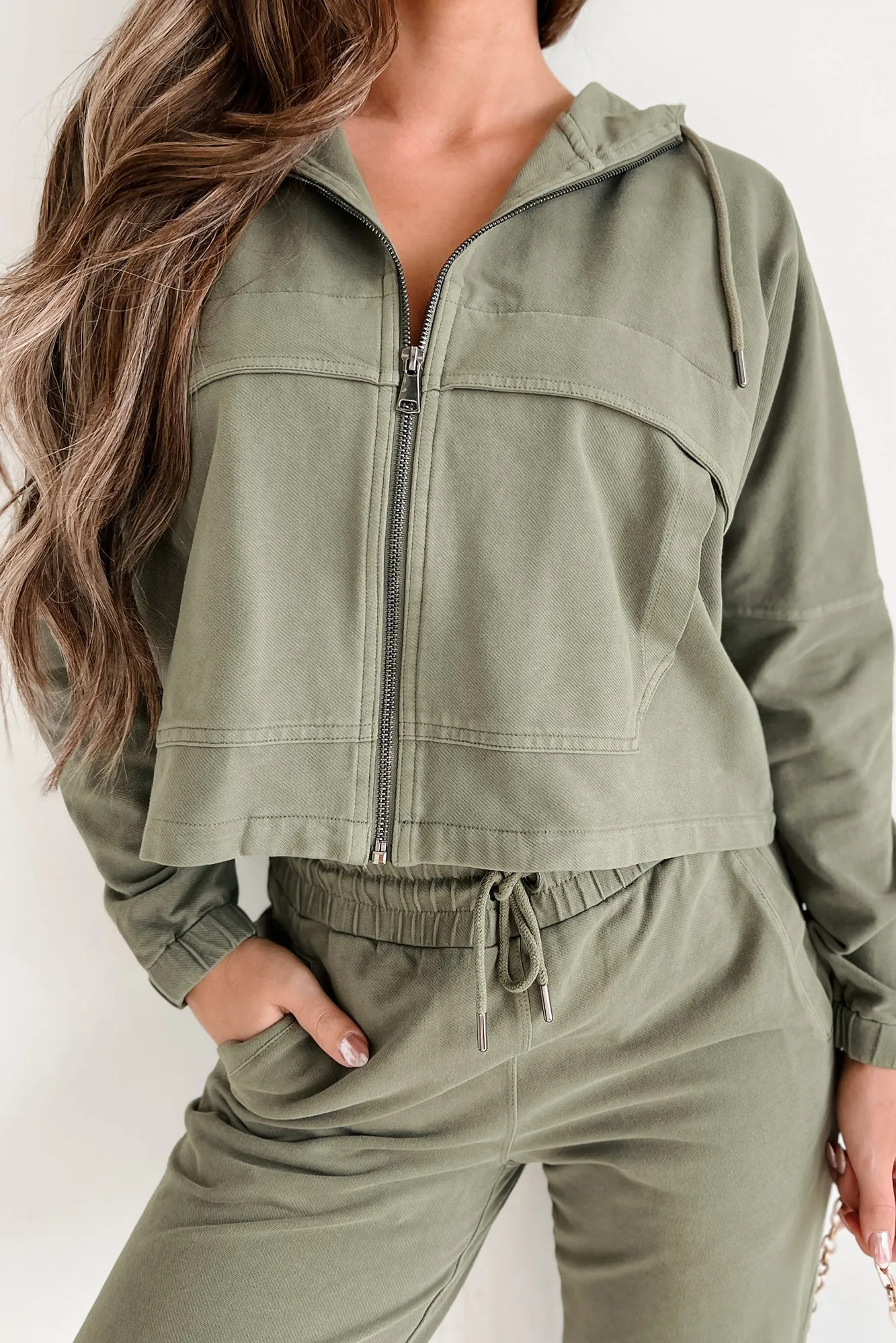 Free & Easy Utility Jacket (Army Green)