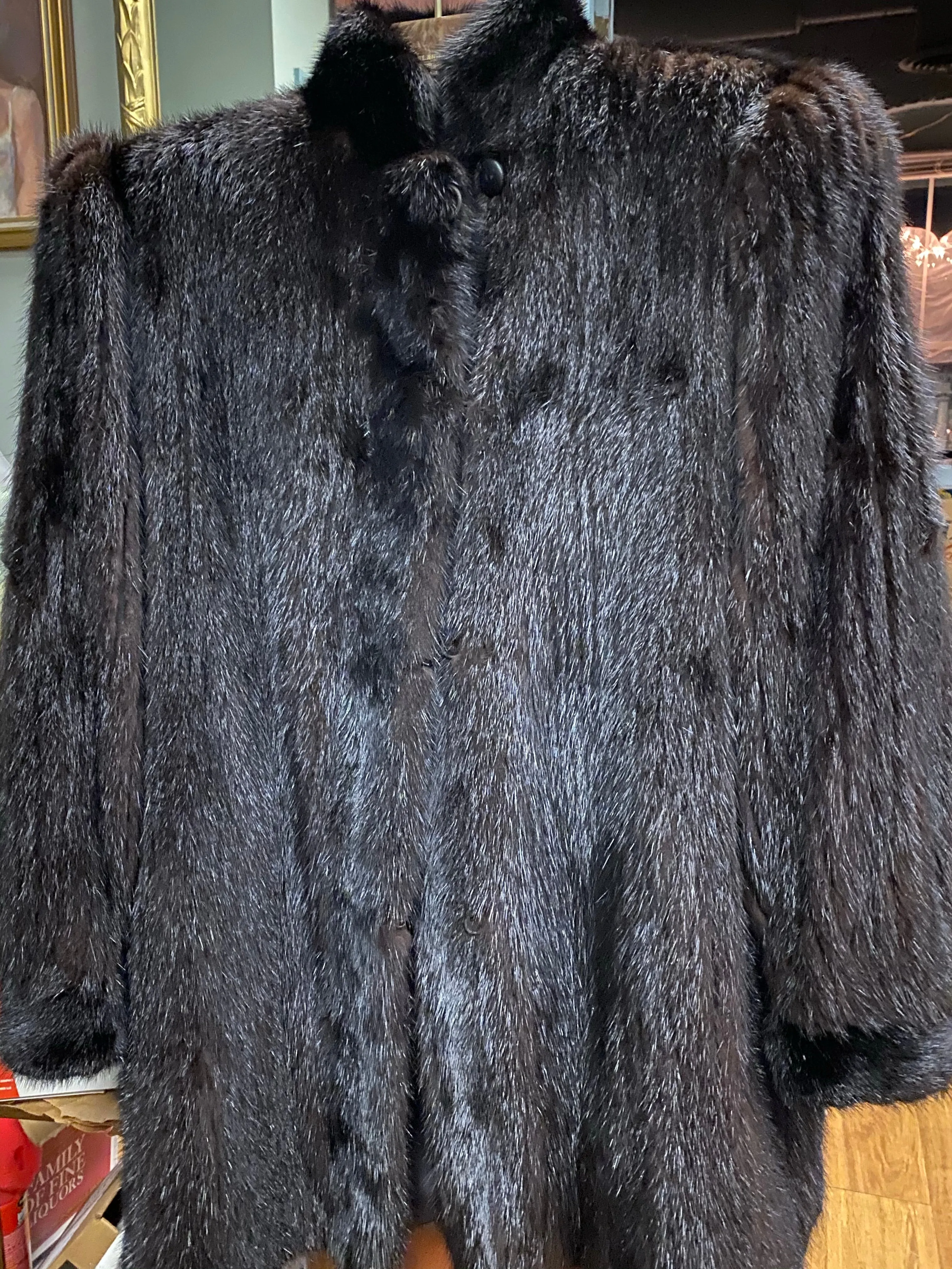 Fur, Mink long jacket  SOLD