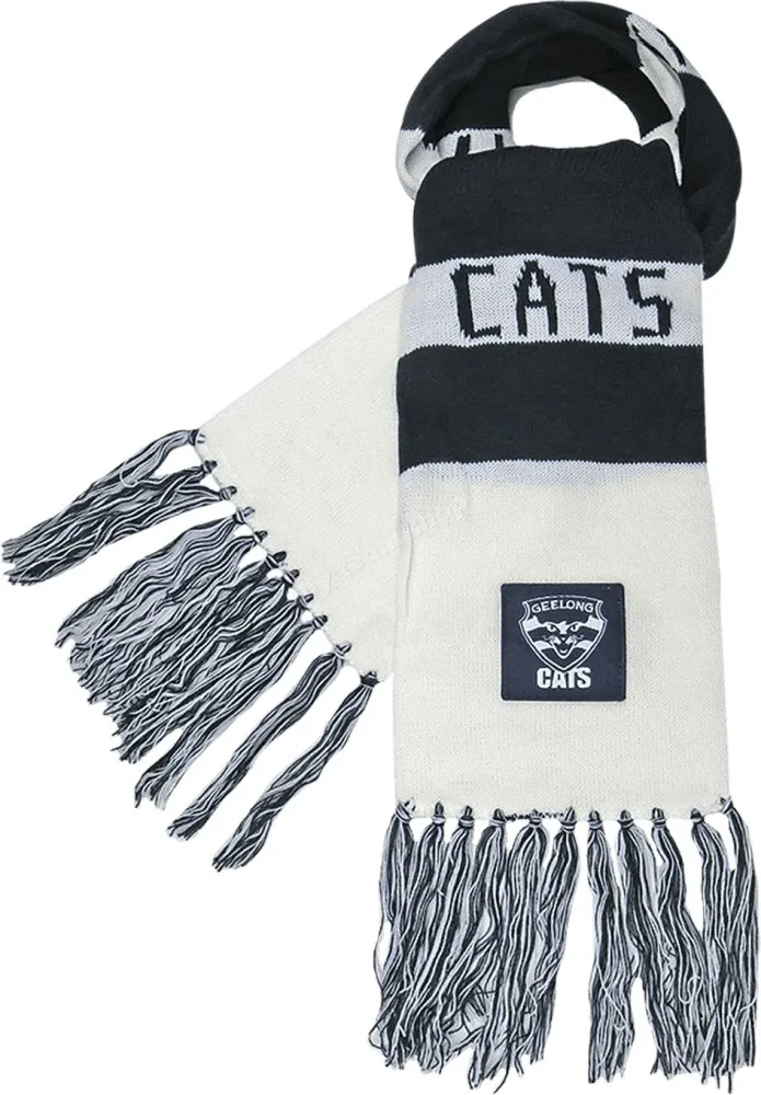 GEELONG CATS AFL BAR SCARF